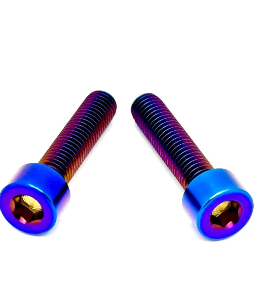 Titanium caliper bolts (2 pcs)