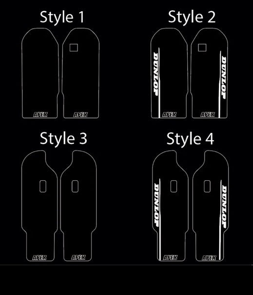 Talaria xxx/mx4 guard decals